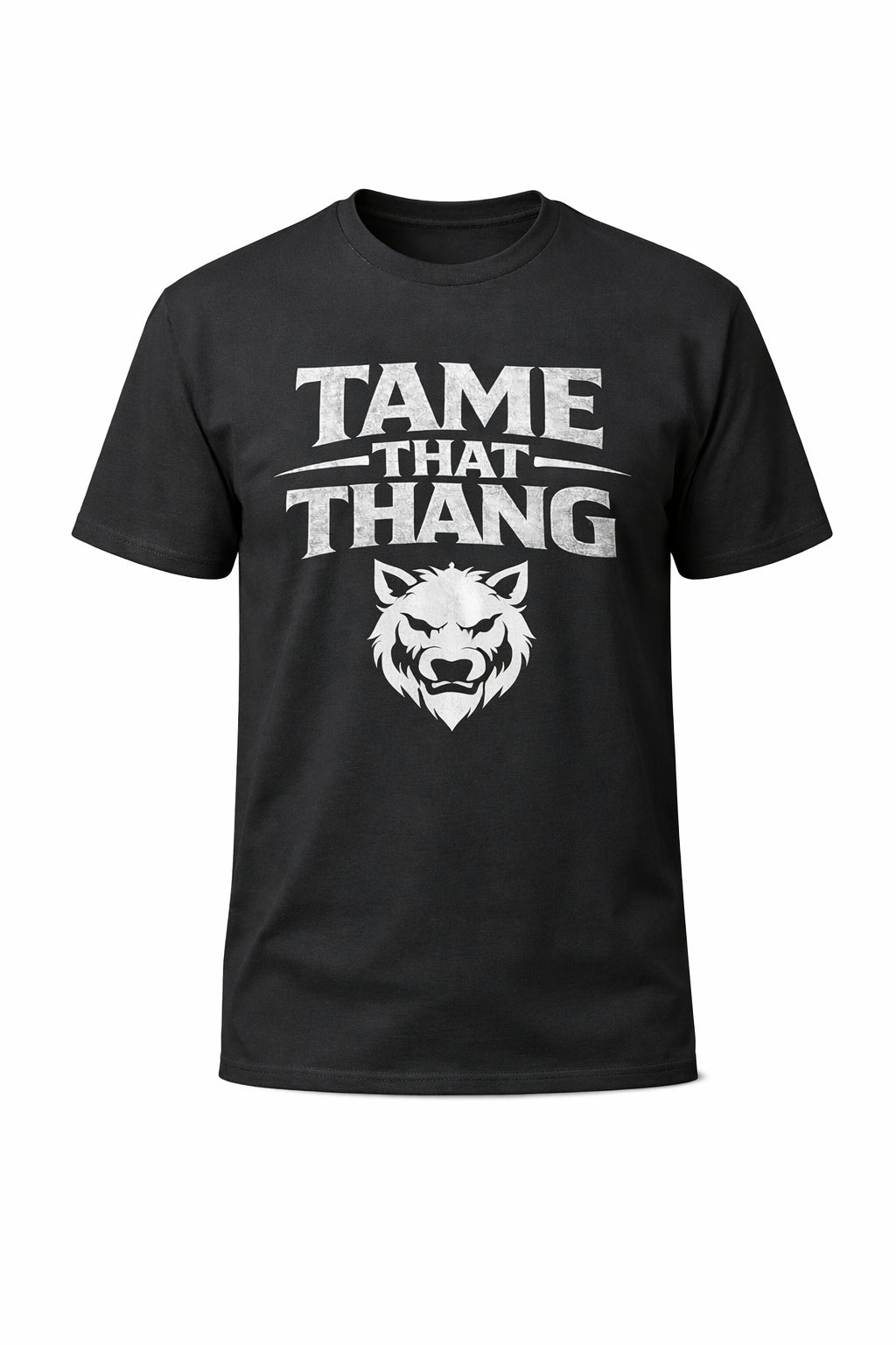Tame That Thang Graphic Tee in black by KimiCoco Designs