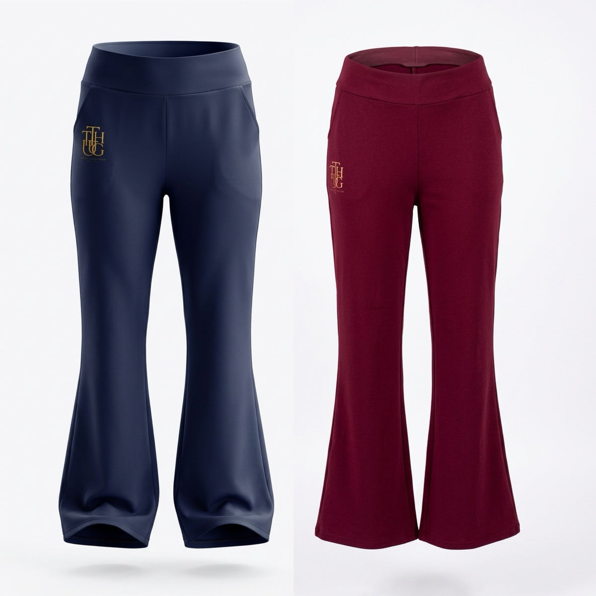 KimiCoco Designs Flared Leggings with Pockets – TTHUG™ Activewear