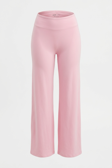 KimiCoco Designs TTHUG pink full-length lycra pants