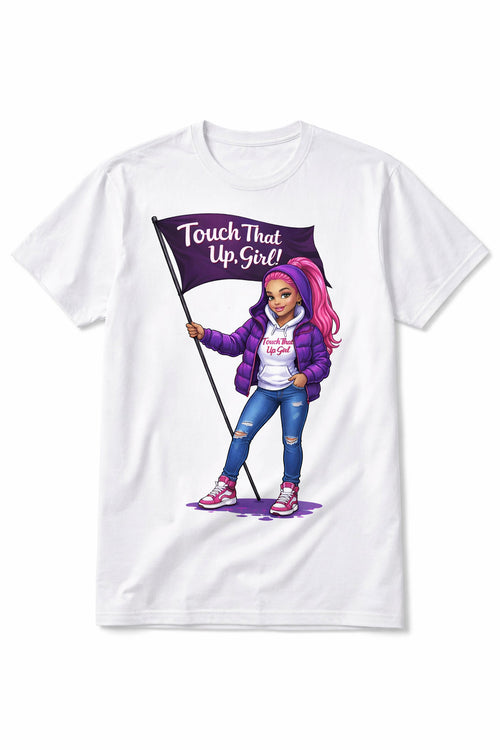 Discovery Graphic Tee in white by KimiCoco Designs
